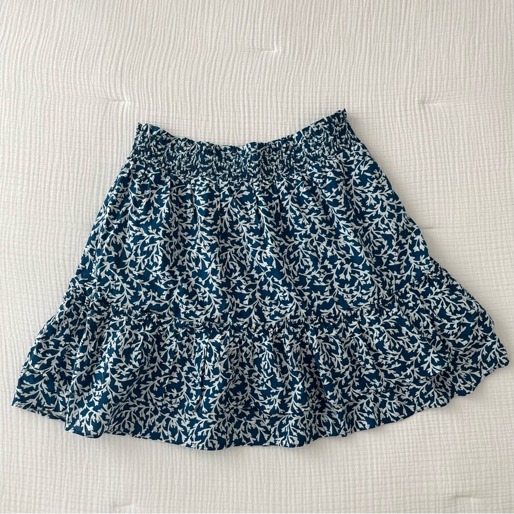 NWT J.Crew Factory Ruffle Mini Skirt, size M